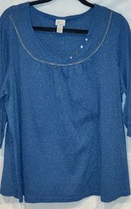 Venezia Blue Blouse 18/20
